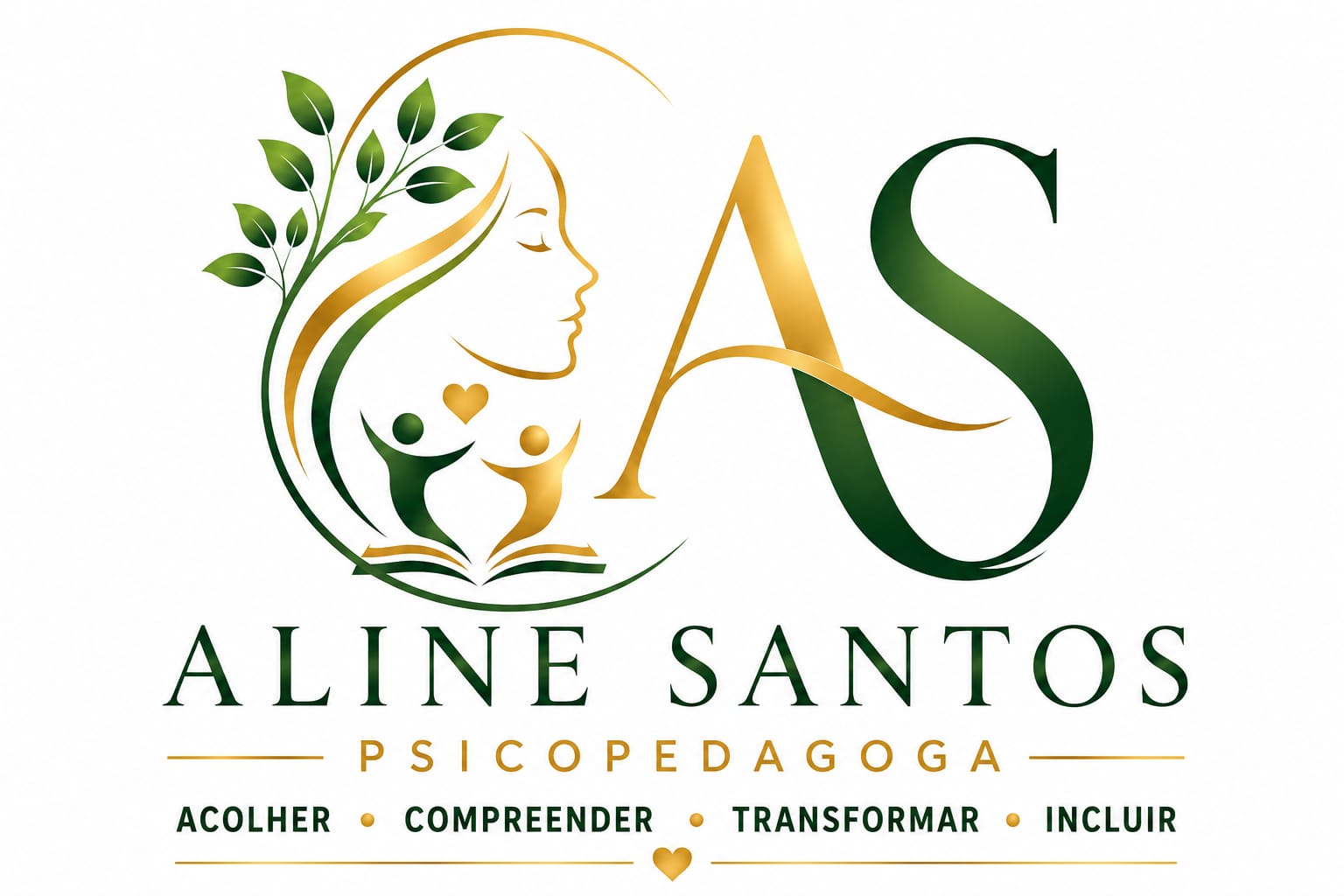 Logo Aline Santos